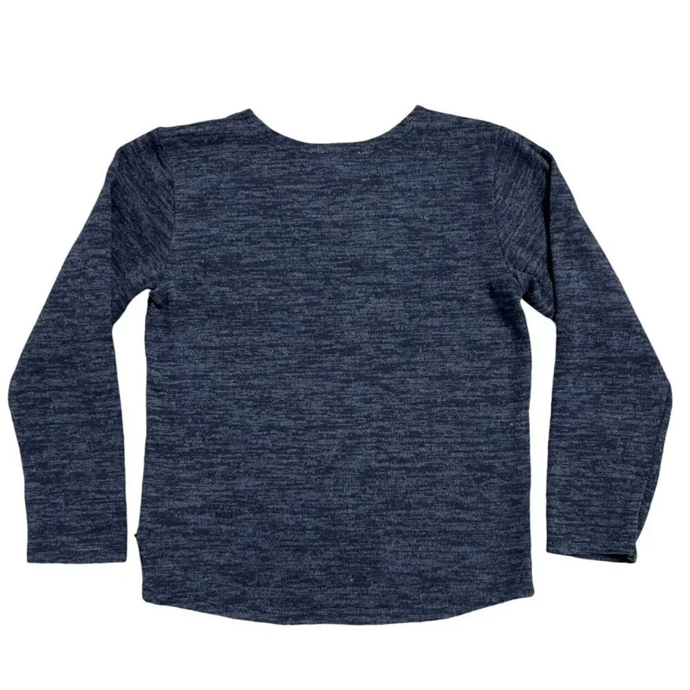 Appaman 6Y Navy Heather Pocket Shirt